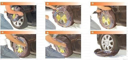 Fix&Go Tex Xtrem I1 Anti-slip Snow Socks 4x4 Car 2pcs