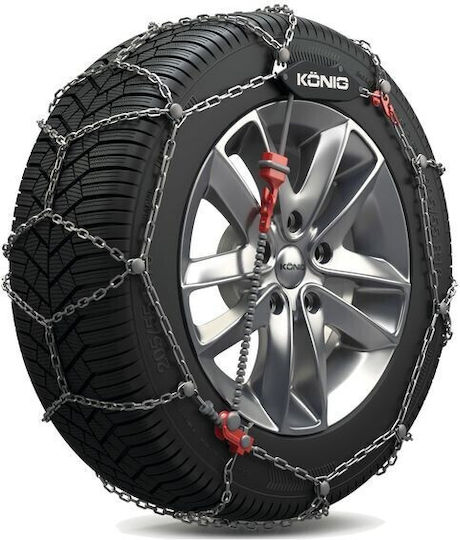 Konig CG-9 116 Anti-slip Chains Thickness 9mm Passenger Car 2pcs