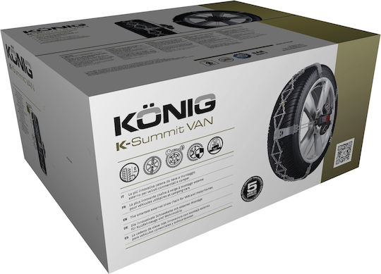 Konig K-Summit XXL K78 Anti-slip Chains XXL Passenger Car 2pcs