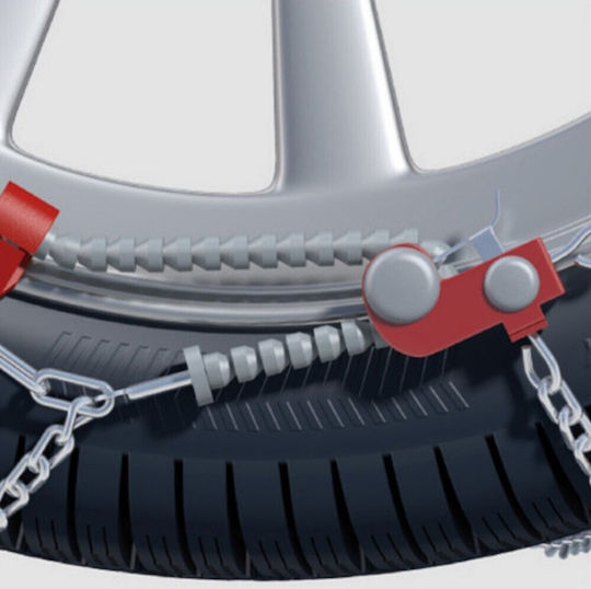 Konig CK-7 No 104 Anti-slip Chains Thickness 7mm Passenger Car 2pcs