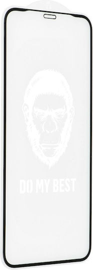 Mr.monkey 5D 0.26mm Full Glue Full Face Tempered Glass Black (iPhone 14 Pro Max)