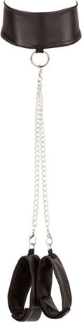 Cottelli Collection Bondage Suspender Lingerie Satz Schwarz
