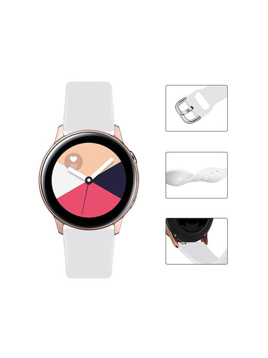 Hurtel TYS Strap Silicone Dark Blue (Samsung Galaxy Watch 40 / 41 / 42 / 43 / 44 mm)