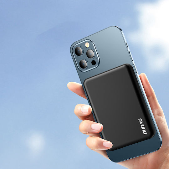 Dudao K14S MagSafe Power Bank 5000mAh 10W με Θύρα USB-C Λευκό