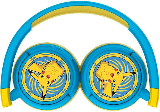 OTL Pokemon Pikachu Kabellos / Kabelgebunden Kinder Am Ohr Kopfhörer mit 24 Stunden Betriebszeit Hellblau