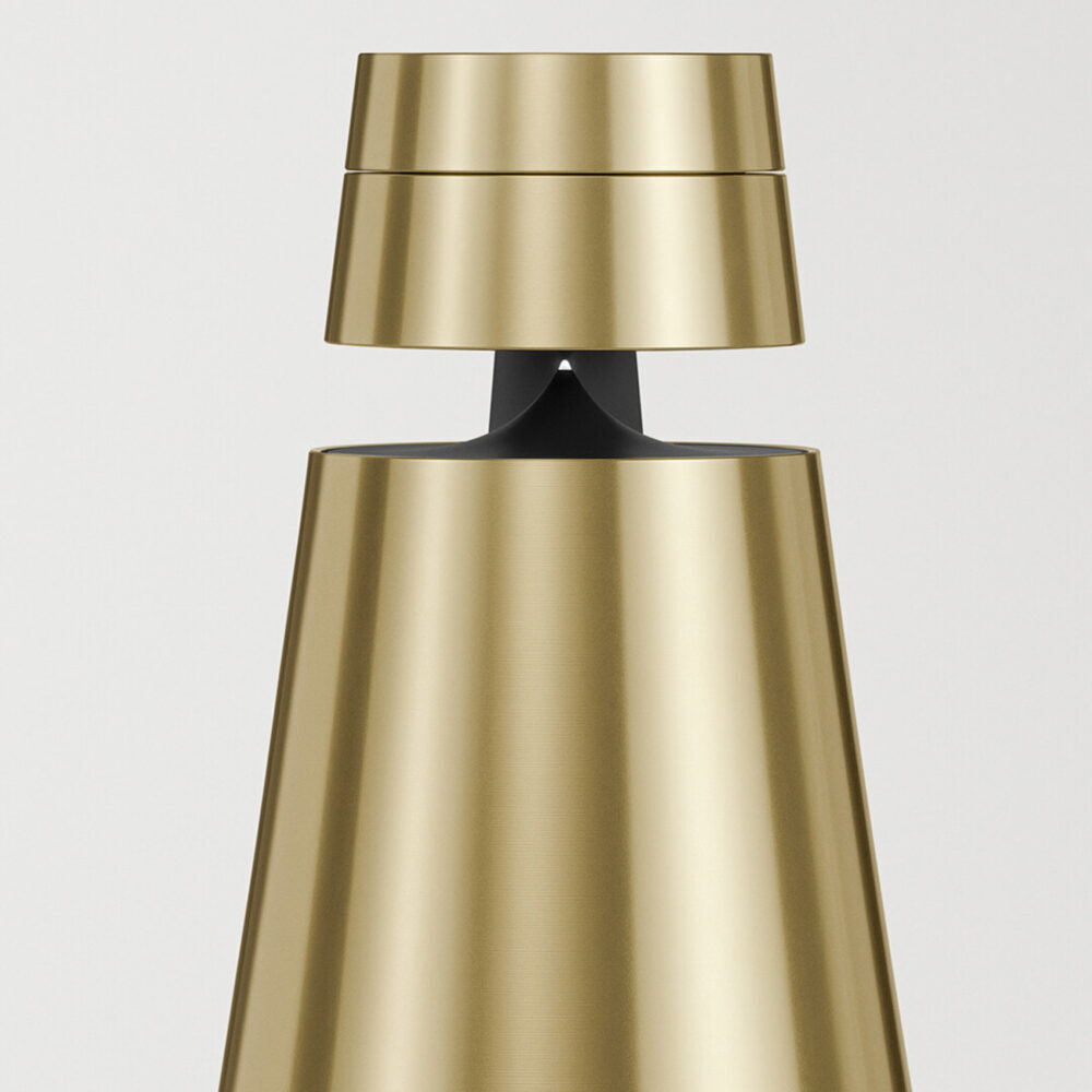 AH59美品✨　Bang & Olufsen BeoSound 1 Gold Beosound 1 Brass Color (Google Assistant) Bang & Olufsen