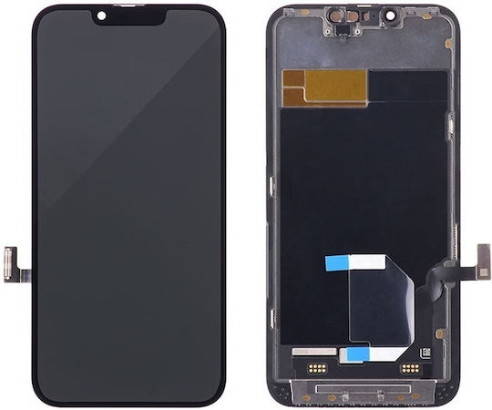 Screen OLED Hard OLED with Touch Mechanism for iPhone 13 (Black)