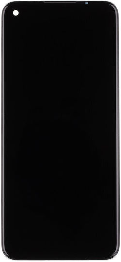 Οθόνη mit Touch-Mechanismus und Rahmen für Realme 9 Pro (Schwarz)
