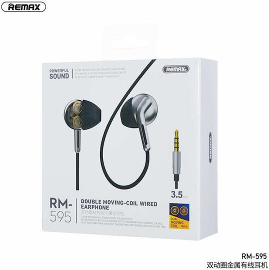 Remax RM-595 In-ear Handsfree with 3.5mm Connector Green