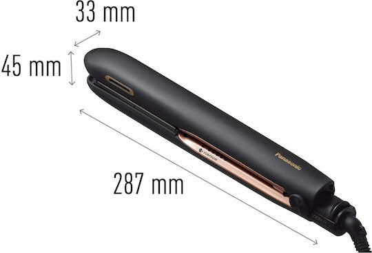 Panasonic EHPHS9KK825 Placă de Îndreptat Părul cu Plăci Ceramice