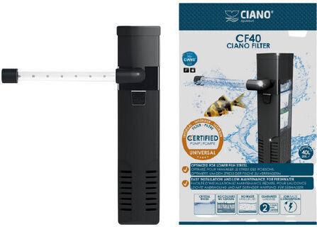 Ciano CF Black 40 Interior Filtru pentru Acvarii cu Volum 200lt/h