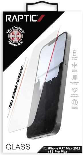 X-Doria Raptic Full Face Tempered Glass (iPhone 14 Plus / 13 Pro Max)