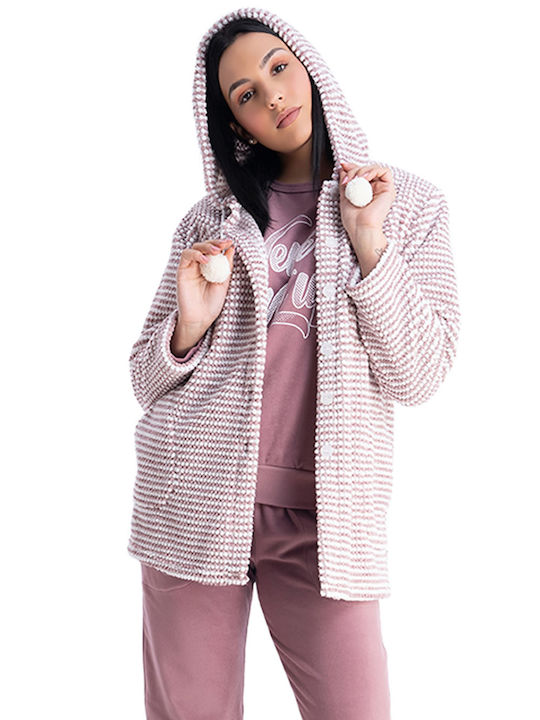 Rachel Winter Damen Robe Rosa