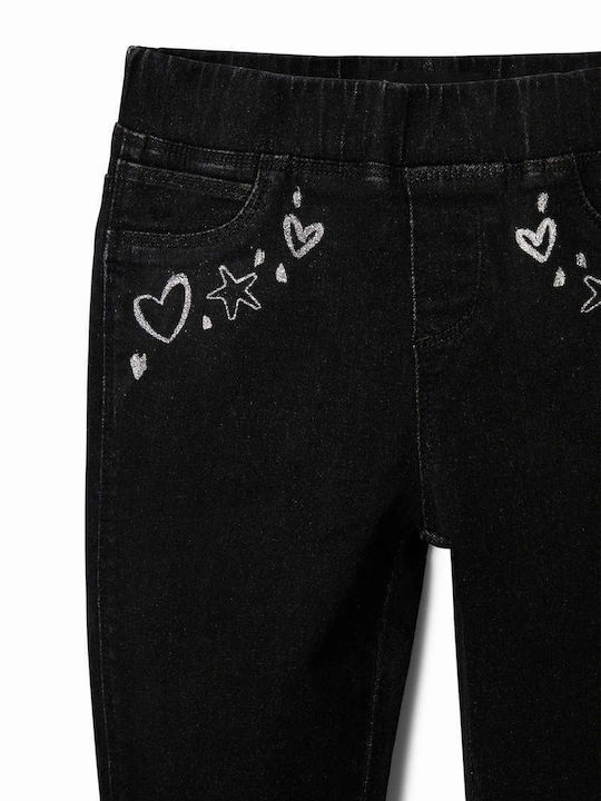 Desigual Rin Blugi Pentru Copii Pantaloni Negri
