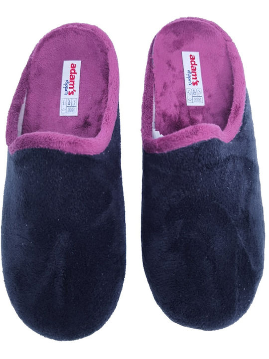 Adam's Shoes Anatomical Women's Slippers in Black color