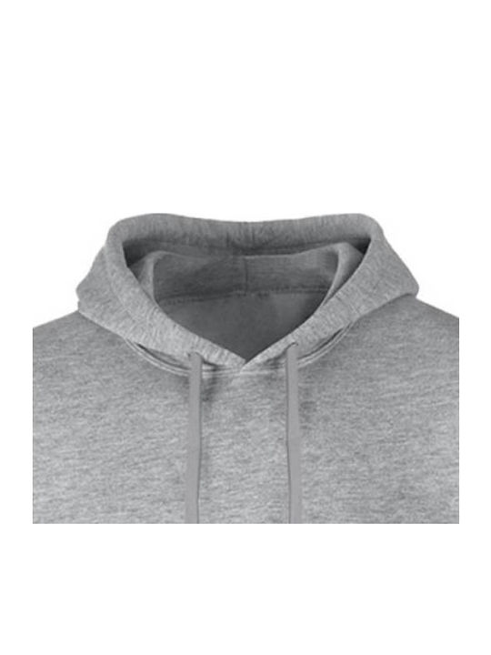 Kinder-Sweatshirt mit Kapuze und Taschen Gray