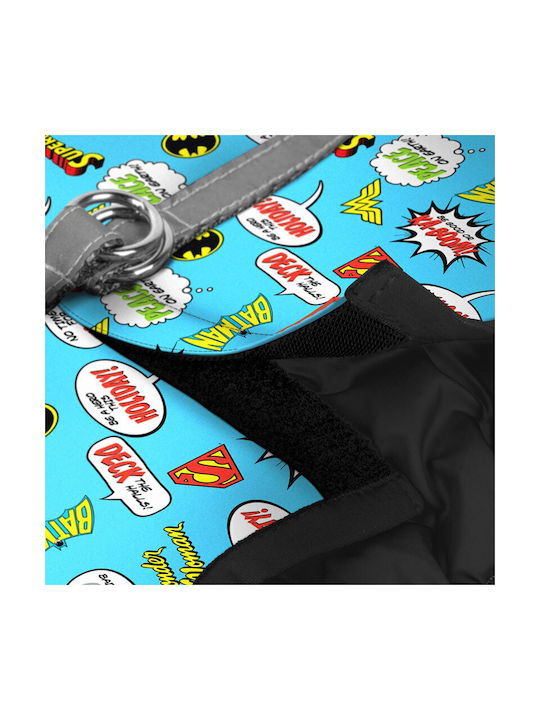 WauDog Dog Harness Vest Justice League Blue 32-35cm 31-567