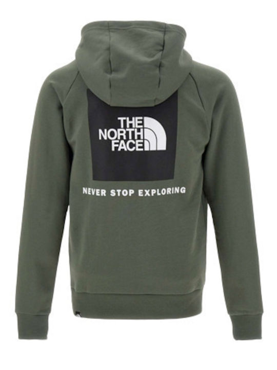 Sweatshirt with Hood Khaki