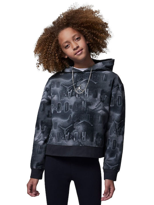 Jordan Kids Sweatshirt with Hood Black