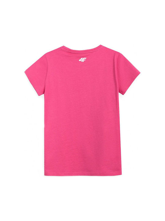 4F Kids T-shirt Fuchsia