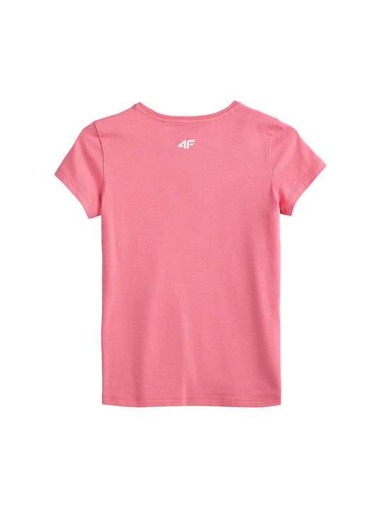 4F Kinder-T-Shirt Rosa