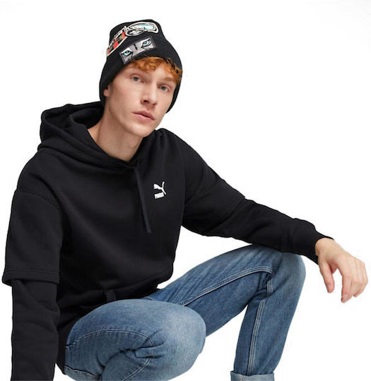 Beanie Ανδρικός Σκούφος σε Μαύρο χρώμα