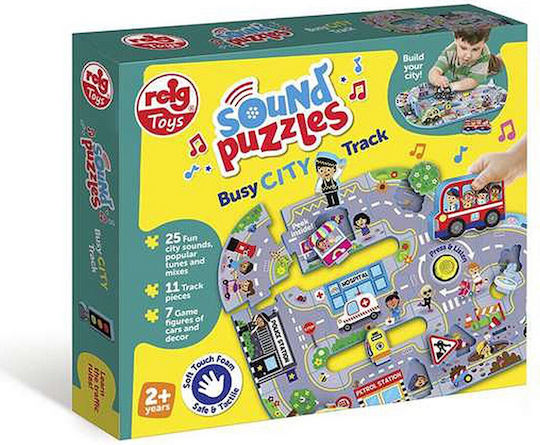 Puzzle pentru Copii Busy City 11buc Reig
