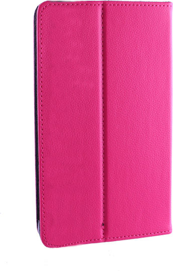 Volte-Tel 24cm Universal Leather Fuchsia Flip Cover Φούξια (Universal 14.6)
