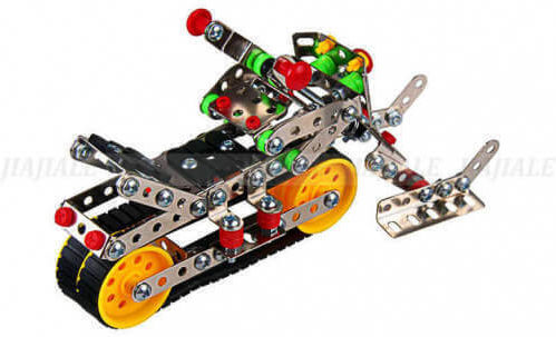 Iron Commander Jucărie de Construcție din Metal Metal 3D Snowplow pentru Copii 8+ ani+ Ani