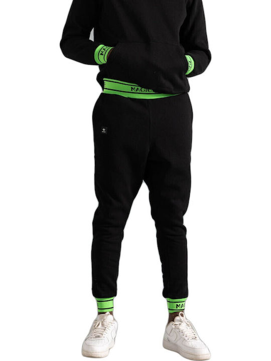 MB Sweatpants with Elastic Black