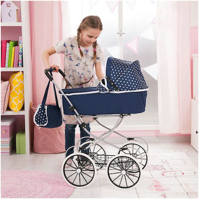 Bayer Design Doll Stroller Classic Deluxe Dolls Pram 12151AA