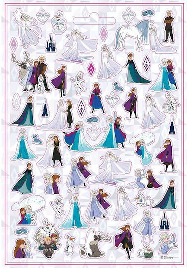 Exas Paper Autocolante Frozen 300 Bucăți