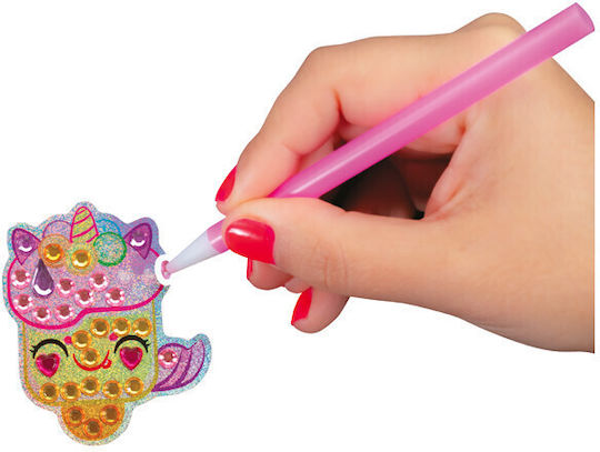 Nice Group Stickers Creations with Gems for Children 6+ years old Years