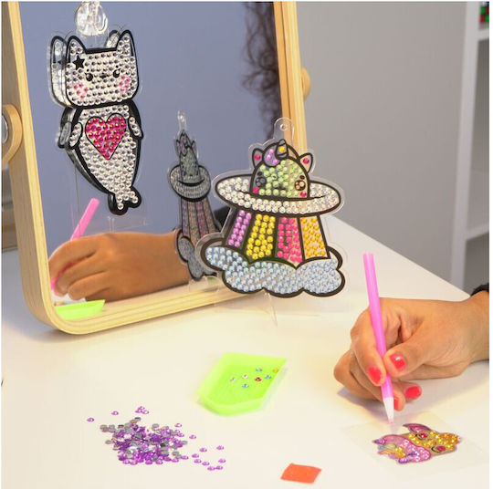 Nice Group Stickers Creations with Gems for Children 6+ years old Years