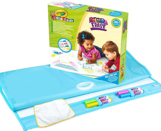Crayola Ζωγραφική Mini Kids Color Pop Erase Χαλάκι για Παιδιά 3+ Ετών