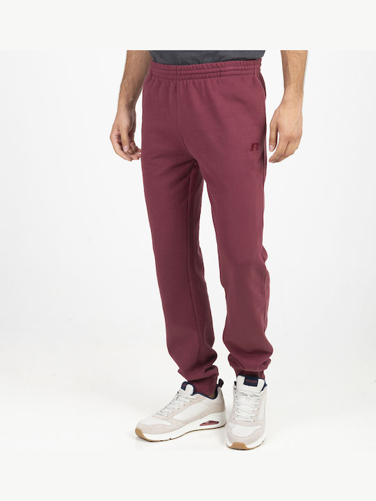 Jogginghose mit Gummizug Burgundisch