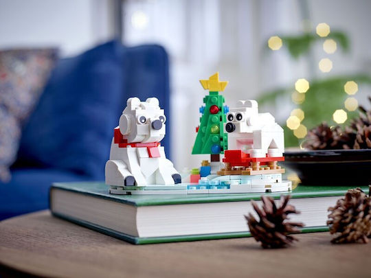 LEGO Seasonal Wintertime Polar Bears For Age 9+