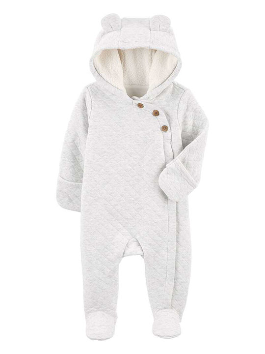 Carter's Baby Bodysuit Exit Set Long-Sleeved White