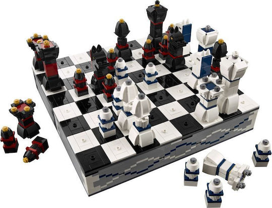LEGO Cuburi De Construit Set De Șah Pentru 9+ Ani