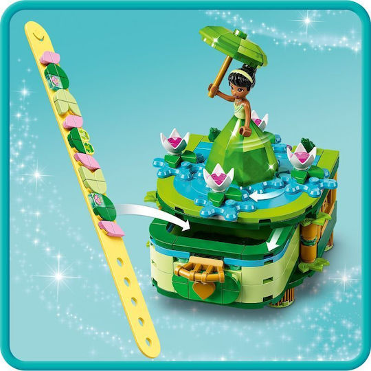 LEGO Disney Princess Aurora Merida și Tiana Creations Fermecate pentru 6+ Ani 558 Bucăți