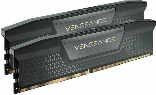 Corsair Vengeance 64GB DDR5 RAM cu 2 module (2x32GB) și Viteză