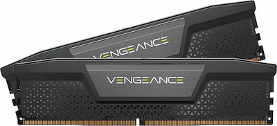 Corsair Vengeance 64GB DDR5 RAM cu 2 module (2x32GB) și Viteză 5600 pentru Desktop