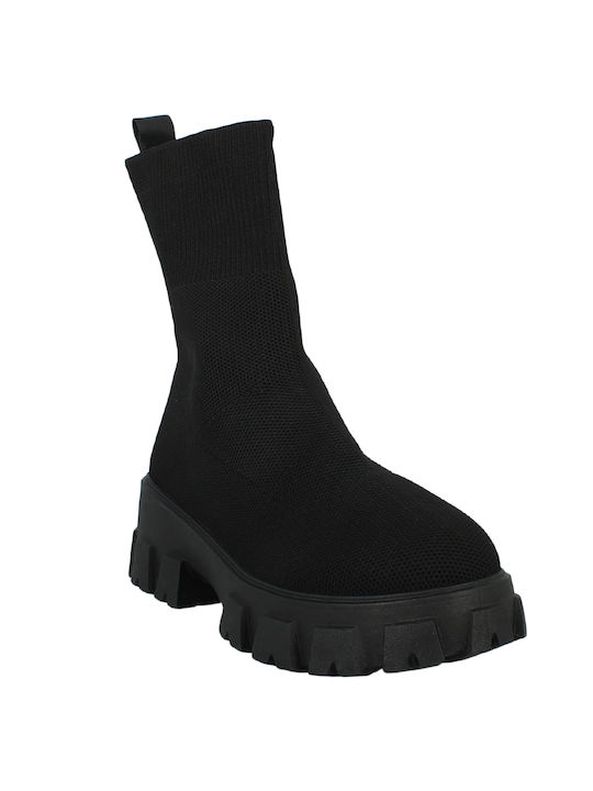 IQ Shoes Women's Ankle Boots Black