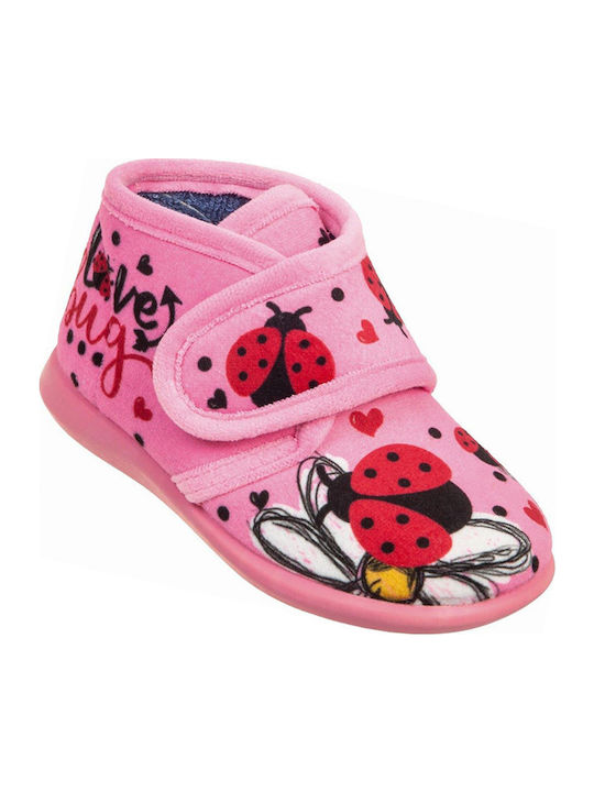 Kinderhausschuhe Stiefel Rosa