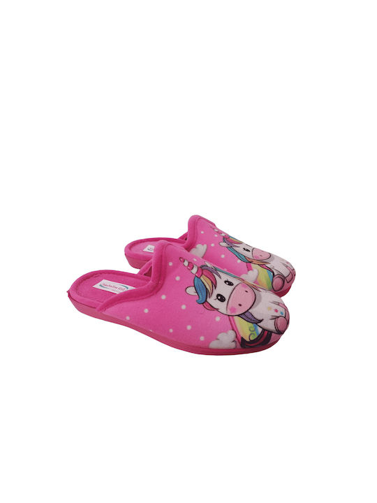 IQ Shoes Παιδικές Παντόφλες Φούξια 139.7014