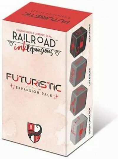 Spiel Erweiterung Railroad Ink Challenge: Future für 1-4 Spieler 8+ Jahre (EN) Horrible Guild
