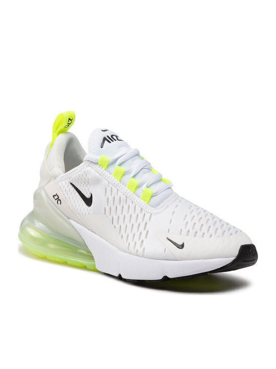 Air Max 270 Sneakers White / Light Bone / Volt / Black