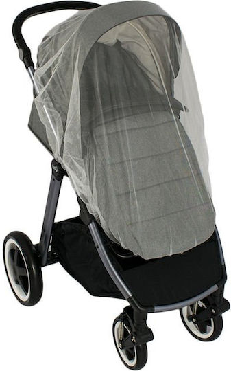 Just Baby Mosquito Net Tulle with Elastic White 120x60cm