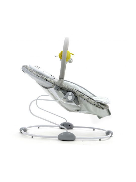 Asalvo Electric Baby Relax Nordic with Music and Vibration Gray for Child up to 9kg