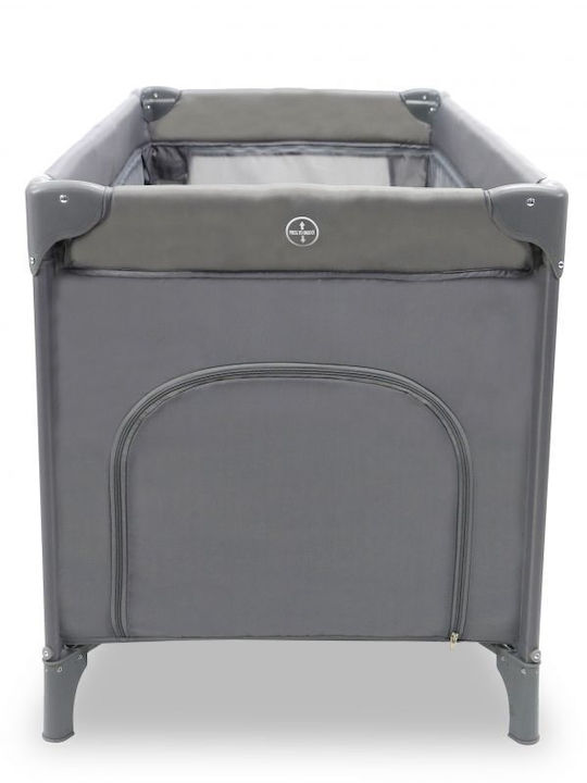 Asalvo Smooth Laufstall 2 Ebenen Gray 125x65cm